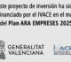 ARA EMPRESES – Recuperación y reactivación de comercios, hostelería y servicios, afectados por la DANA
